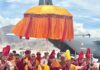 Holy relics of Tathagatha Buddha reach Leh for major ceremony on Buddha Purnima tomorrow