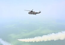 India tests Anti-ship Short Range Missile fired from helicopter Naval Anti-ship Short-Range Missile launched from a Navy helicopter