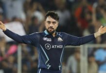 Rare Moment in IPL: Rashid Khan Bowls Just One Over in IPL Match Against CSK Rare Moment in IPL: Rashid Khan Bowls Just One Over in IPL Match Against CSK