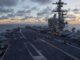 US military says it hit and ‘disabled’ Iranian-flagged Vessel in Gulf of Oman American aircraft carrier USS George Bush deployed near the Strait of Hormuz