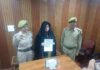 Top Woman Drug Peddler Arrested in Anantnag; Heroin-Like Substance Seized