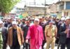 Manoj Sinha Leads Mega Padyatra in Budgam; Announces ‘Parents Brigade’, Vows Ruthless Crackdown on Drug Smugglers