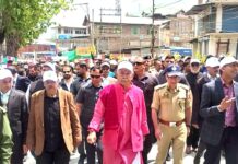Manoj Sinha Leads Mega Padyatra in Budgam; Announces ‘Parents Brigade’, Vows Ruthless Crackdown on Drug Smugglers
