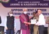 LG Manoj Sinha Hands Over Appointment Letters to Newly Recruited Constables in Srinagar