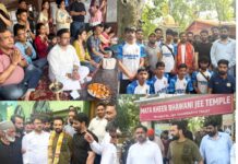 Satish Sharma Reviews Arrangements at Kheer Bhawani Shrine, Assures Better Facilities for Pilgrims