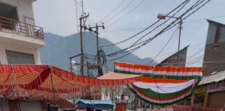 Kishtwar Pays Tribute to Terror Victims, 70-Foot Tricolour Unveiled on Shaheedi Diwas