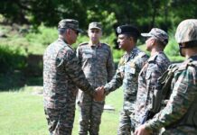Army Commander Reviews Security Preparedness Along LoC in Akhnoor Sector