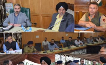 Drug-Free Kashmir Drive Reviewed in Pulwama, Vikramjit Singh Calls for Mass Awareness