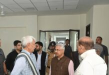 LG Reviews Amarnath Yatra Preparations at Pantha Chowk, Directs Timely Completion of Works