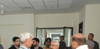 LG Reviews Amarnath Yatra Preparations at Pantha Chowk, Directs Timely Completion of Works