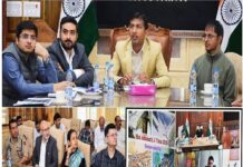 Div Com Kashmir reviews arrangements for Amarnath Yatra 2026