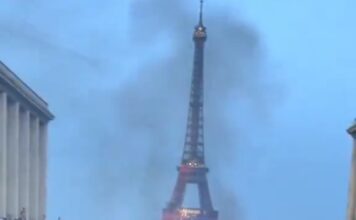 Violence grips Paris after its team wins European League Football Cup