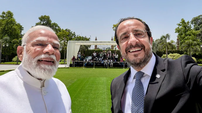 Modi and President of Cyprus