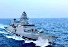 Indian Navy Set to Induct Three Home-Built Frontline Vessels