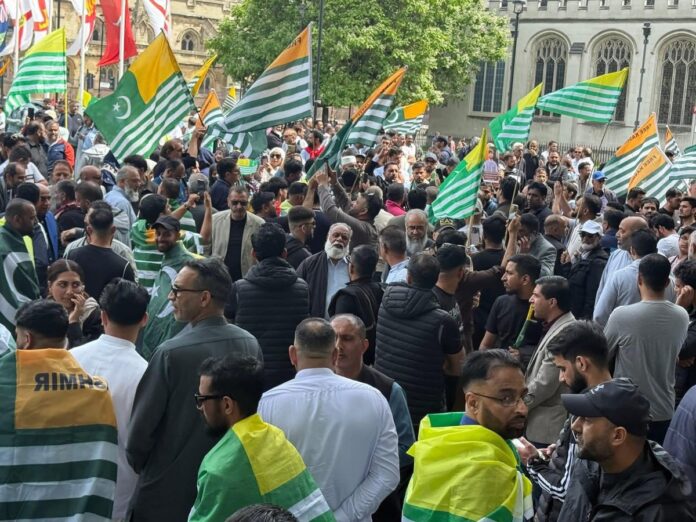 Kashmiris from Pakistan-occupied Jammu and Kashmir staged huge protest against Pakistani oppression