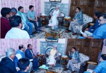 CM Omar Abdullah Hears Public Grievances, Development Issues at Raabita Outreach Office
