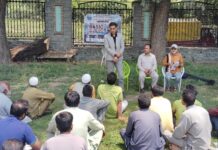 WMDA, Civil Defence hold disaster response training programme at Manasbal