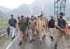 IGP Kashmir V.K Birdi reviews security, logistical arrangements at Baltal base camp for Amarnath Yatra 2026