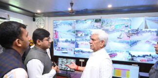 LG Sinha inaugurates Emergency Operations Centre, Amarnath Yatra Control Room in Ganderbal