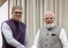 CM Omar Abdullah Meets PM Modi, Raises Statehood, Development Issues