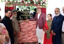 CM Omar Abdullah Lays Foundation Stones for ₹26.5 Crore Sewerage Projects in Srinagar