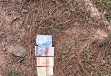 Pakistani Currency, Note Bearing Pakistani Mobile Numbers Recovered During Search Operation in Poonch