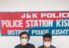 2 Arrested for Allegedly Supporting Terrorists in J&K’s Kishtwar