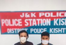 2 Arrested for Allegedly Supporting Terrorists in J&K’s Kishtwar
