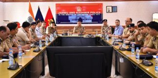 IGP Kashmir V.K Birdi Reviews Security, Coordination Arrangements for Amarnath Yatra 2026