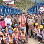 BRO restores road link to Machail with 140-ft Bailey bridge in Kishtwar