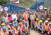 BRO restores road link to Machail with 140-ft Bailey bridge in Kishtwar