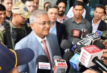 Election Commission Chief Reaches Srinagar for Three-Day Official Visit