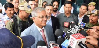 Election Commission Chief Reaches Srinagar for Three-Day Official Visit