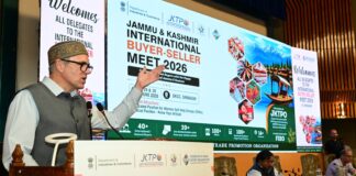 CM Omar Abdullah inaugurates J&K international buyer-seller meet, pitches for export-led growth