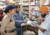 Police, Drug Department Inspect Chemist Shops in Poonch