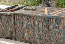 Arms, Ammunition Recovered in J&K’s Baramulla