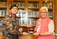 Army Chief Calls on J&K LG, Reviews Security Situation