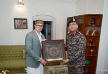 Army Chief Gen Dhiraj Seth Meets J&K CM Omar Abdullah in Srinagar
