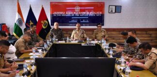 J&K DGP Nalin Prabhat Reviews Kashmir Security Situation, Calls for Enhanced Coordination Among Forces