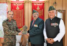 Veterans, Veer Naris visit Srinagar ahead of 27th Kargil Vijay Diwas celebrations