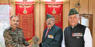 Veterans, Veer Naris visit Srinagar ahead of 27th Kargil Vijay Diwas celebrations