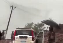 MP Mian Altaf Escapes Unhurt After Landslide Hits Vehicle on Jammu–Poonch Highway