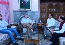 J&K CM Omar Interacts with Public Representatives
