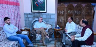 J&K CM Omar Interacts with Public Representatives