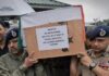 DGP, Top Police Officers Pay Tributes to Martyred Cop Ashiq Hussain in J&K Anantnag