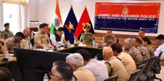 IGP Kashmir Reviews Security Preparedness Ahead of Upcoming Events