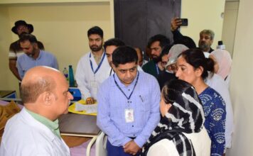 Jammu accident: Education Minister Sakina Itoo visits injured students, reviews treatment