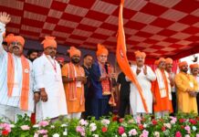 J&K LG Sinha flags off first batch of devotees for Shri Budha Amarnath Yatra