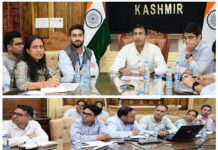 Div Com Kashmir reviews arrangements for first International Film Festival of J&K