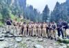 J&K DGP Nalin Prabhat Reviews Security Arrangements at Temporary Operating Bases in Budgam